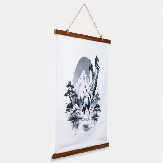 "Dans van de Sandhill" Hangend Wandkleed (Gebogen)