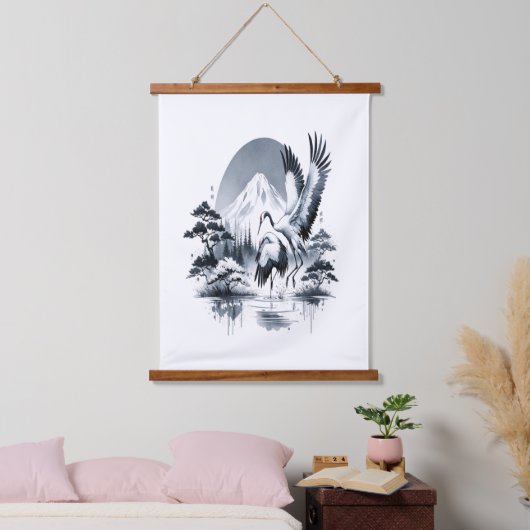 "Dans van de Sandhill" Hangend Wandkleed (Slaapkamer)