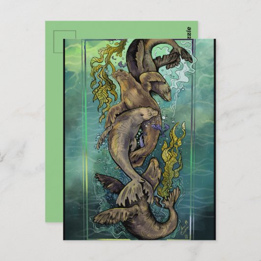 Dans van de Selkies Briefkaart (Voorkant / Achterkant)