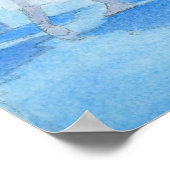 Dans van de Snowflakes Art Print (Hoek)