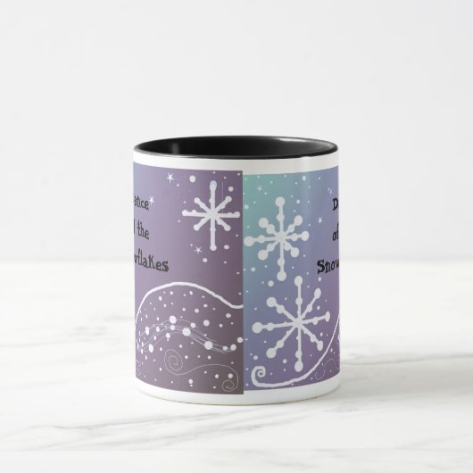 Dans van de Snowflakes Mok (Midden)