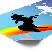 Dans van de Unicorns Poster (Hoek)