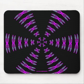 Dans van de Violetkleurige Engelen Mousepad Muismat