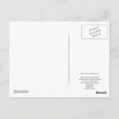 Dans van de waterspriet briefkaart (Achterkant)