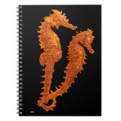 Dans van de zeepaardjes (Sinaasappel) Notitieboek (Voorkant)