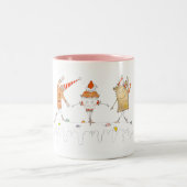 Dans van de zoet - de Nutcracker-reeks Tweekleurige Koffiemok (Center)