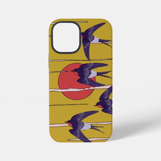 Dans van de zwaluwen iPhone hoesje (Achterkant)