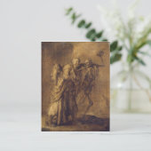 Dans van Dood door Adriaen van DE Venne Briefkaart (Staand voorkant)
