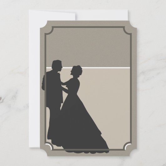 Dans van een tintagedans kaart (Achterkant)