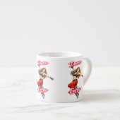 Dans van Energie en Vrijheid Espresso Kop (Voorkant rechts)