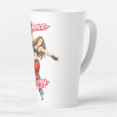 Dans van Energie en Vrijheid Latte Mok (Rechterhoek)
