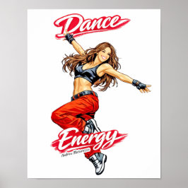 Dans van Energie en Vrijheid Poster