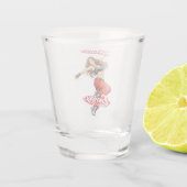 Dans van Energie en Vrijheid Shot Glas (Achterkant)