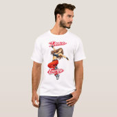 Dans van Energie en Vrijheid T-shirt (Voorkant volledig)