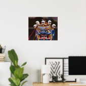 Dans van het masker op Tshechu Festival 2 Poster (Thuiskantoor)