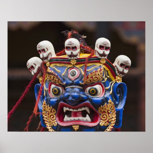 Dans van het masker op Tshechu Festival 2 Poster (Voorkant)