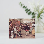 Dans van het vruchtgebruik met 0 (beste kwaliteit) briefkaart (Staand voorkant)