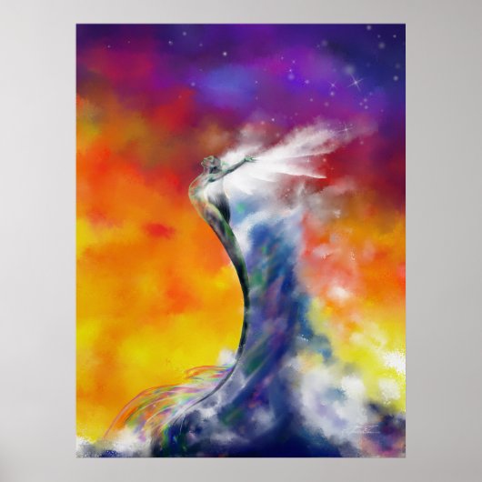 Dans van het Zee Poster (Voorkant)