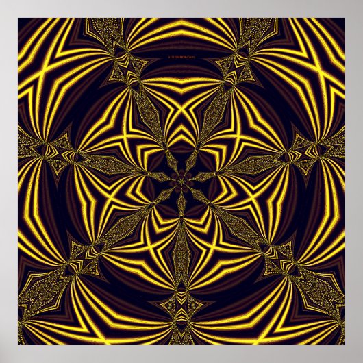 Dans van het Zeven Queens Poster (Voorkant)