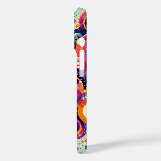 Dans van kleuren iPhone / iPad hoesje (Achterkant / Links)