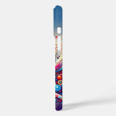 Dans van kleuren iPhone / iPad hoesje (Achterkant / Links)