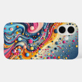 Dans van kleuren iPhone / iPad hoesje (Achterkant (horizontaal))