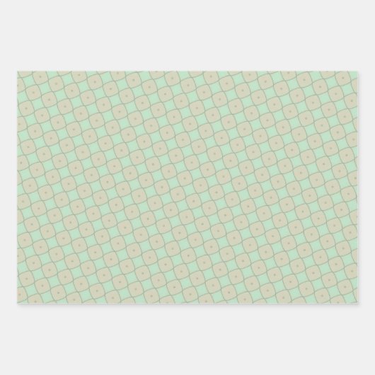 Dans van Kleuren Wrapping Paper Flat Sheet Set (Voorkant)