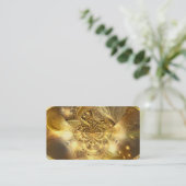 Dans van licht visitekaartje (Staand voorkant)