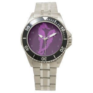 Dans van Seahorses (Paars) Horloge