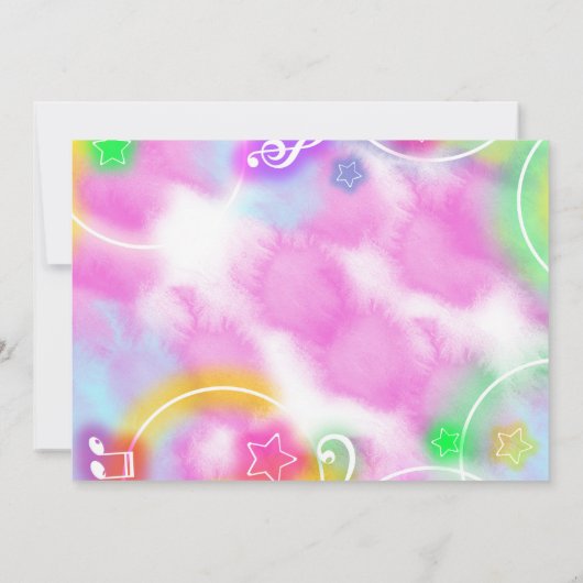 Dans Verjaardag Foto Kaart (Achterkant)