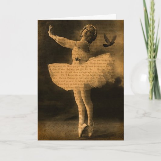 Dans Verjaardag Kaart (Voorkant)