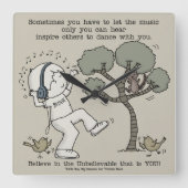 Dans Vierkante Klok (Voorkant)