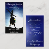 dans visitekaartje (Voorkant / Achterkant)