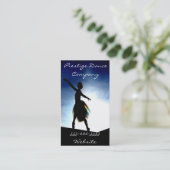 dans visitekaartje (Staand voorkant)