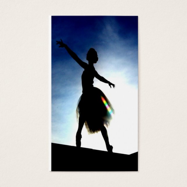 dans visitekaartje (Voorkant)