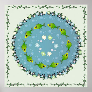 Dans viswater poster