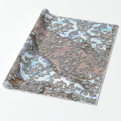 Dans voor damesstromen cadeaupapier (Uitgerold)