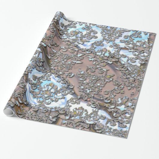 Dans voor damesstromen cadeaupapier (Uitgerold)