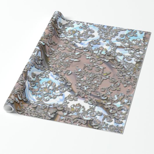 Dans voor damesstromen cadeaupapier (Uitgerold)