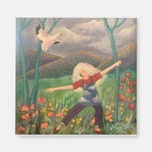 Dans voor de lente magneet