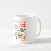 Dans vrolijk koffiemok (Voorkant rechts)