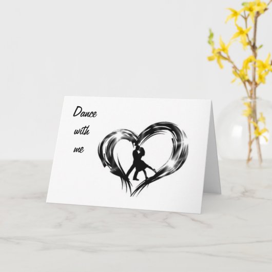 DANS W / ME OP JE 40e VERJAARDAG / VOOR ALTIJD Kaart (Gele Bloem)