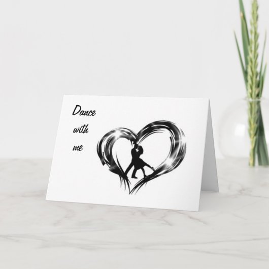 DANS W / ME OP JE 40e VERJAARDAG / VOOR ALTIJD Kaart (Voorkant)