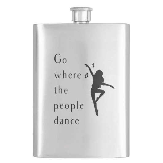 Dans waar de mensen dansen flacon (Voorkant)