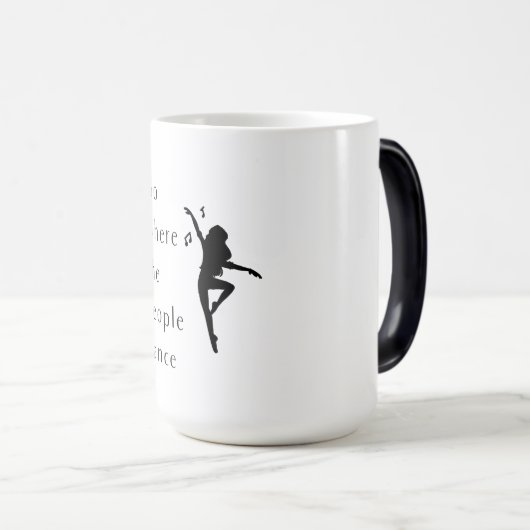 Dans waar de mensen dansen magische mok (Voorkant rechts)