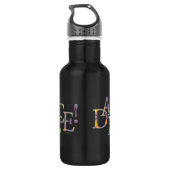 Dans! Waterfles (Achterkant)