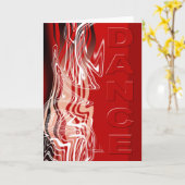 Dans! Wenskaart Kaart (Gele Bloem)