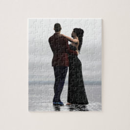 "Dans with me"-dansende paar Legpuzzel
