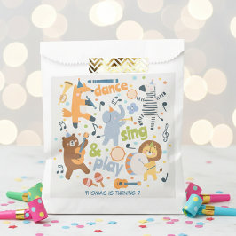 Dans, zing en speel verjaardagsfeestje voor kinder bedankzakje