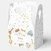 Dans zingen en spelen kinderen verjaardag bedankdoosjes (Geopend)